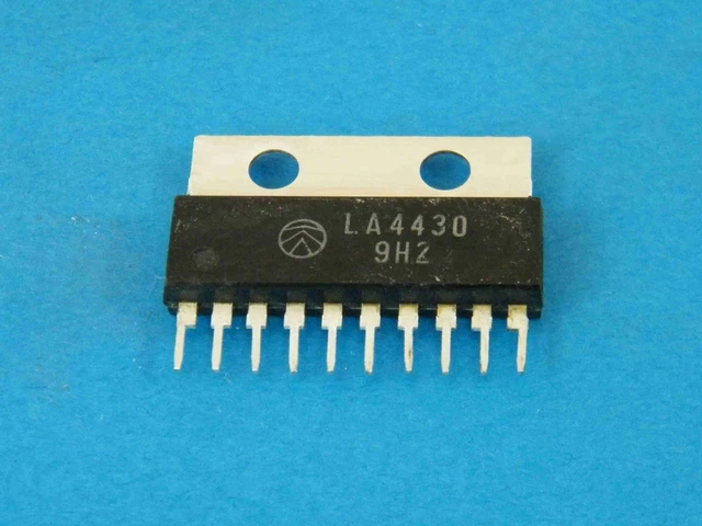 Circuit Intégré SANYO LA4611 SIP10 - Neuf Dans Son Emballage D'origine - Convient Pour Diverses Applications électroniques