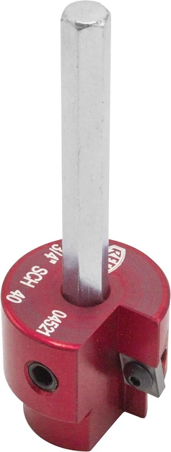 Tool PPR75 Clean Ream Extreme with 1/4" Hex Shaft, 3/4" Head Aluminum