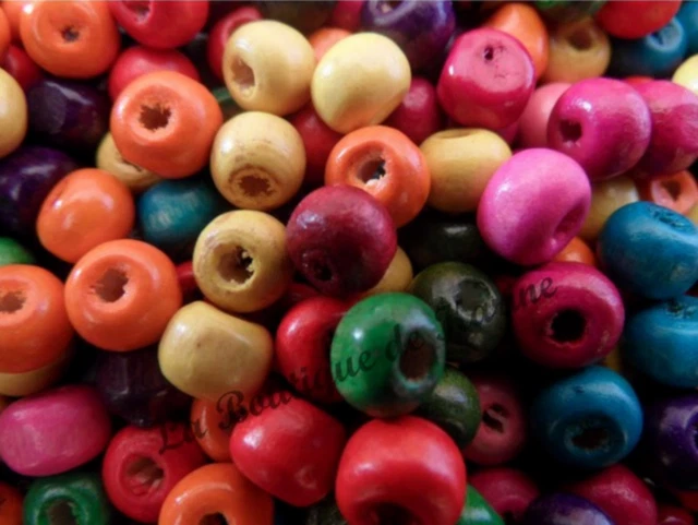 LOTTO 1000 PERLE DI ROCAILLE MULTICOLORI PASTEL 2 Mm - Foto 7