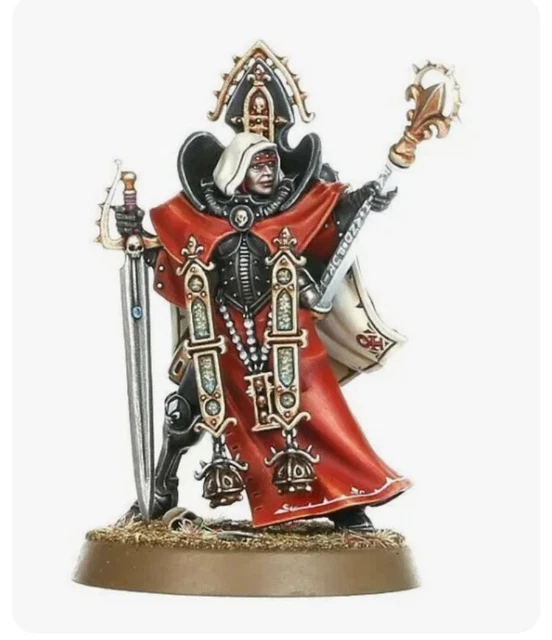 Warhammer 40k adeptus sororitas canoness sisters of battles new on sprue