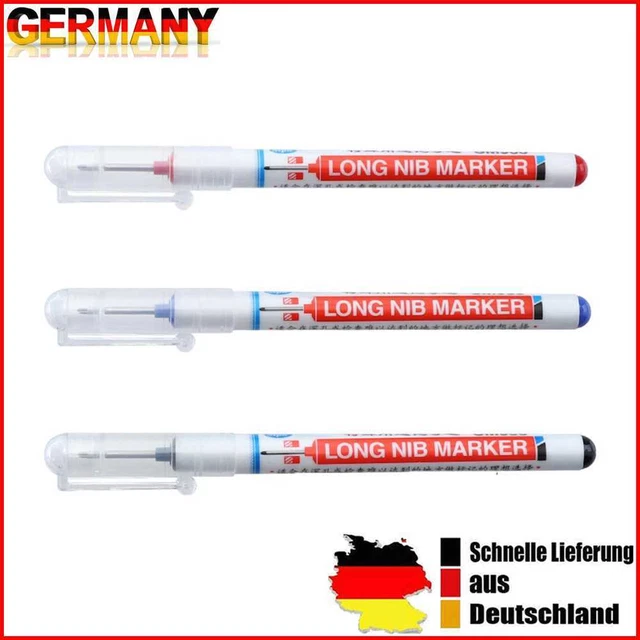 Multi-purpose Deep Hole Marker Pens Bathroom Multi-function Depth Marker