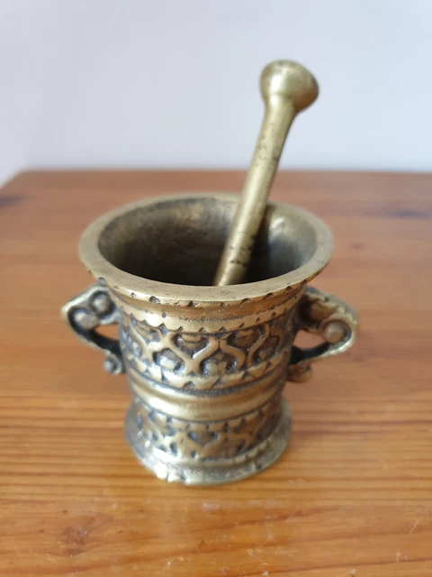 GROS ET LOURD mortier et pilon en bronze n° 7 EUR 120,00 - FR