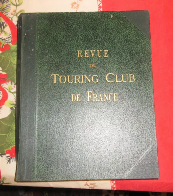 Revue Mensuelle Du Touring Club De France. Année 1969 7 numéros reliés