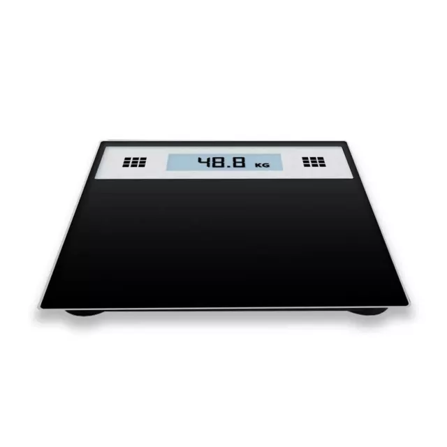 SOGA 180kg Electronic Talking Scale Weight Fitness Glass Bathroom LCD Display 3