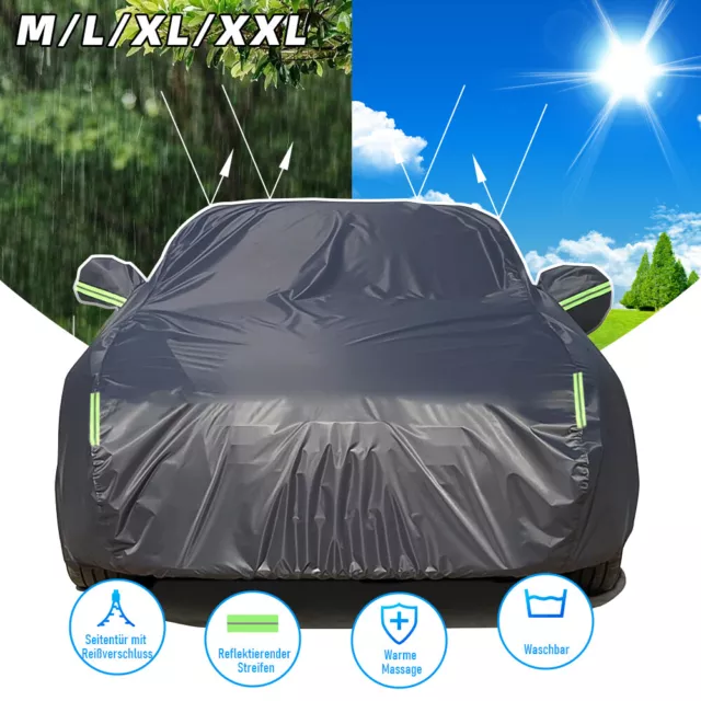 Autoabdeckung Winter Vollgarage Abdeckplane Staubdicht Wasserdicht Car Cover