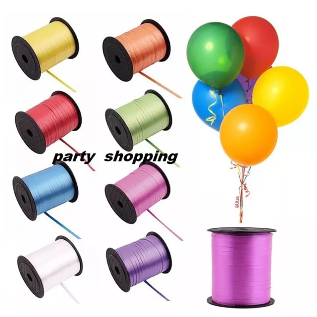 30 METERS BALLOON CURLING RIBBON FOR PARTY GIFT WRAPPING BALLOONS STRING  TIE
