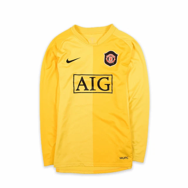 Nike Kinder Trikot Jersey Gr.158 Manchester United 06/07 Torwart Dri-Fit 92149