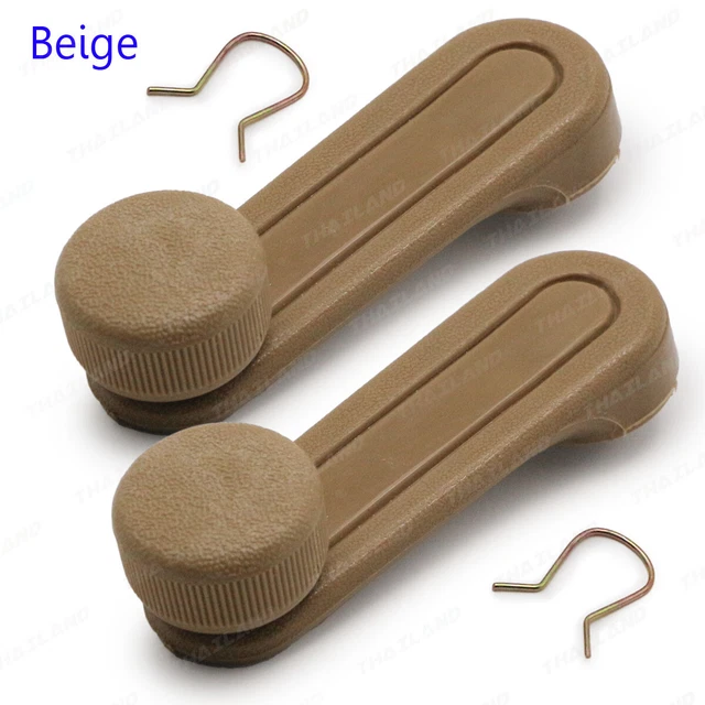 Coppia Maniglia Finestre Beige per Toyota Corolla KE30 35 TE47 KE70 1974 1980