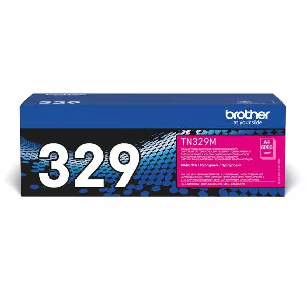 Brother TN-329M cartuccia toner Originale Magenta 1 pezzo(i)