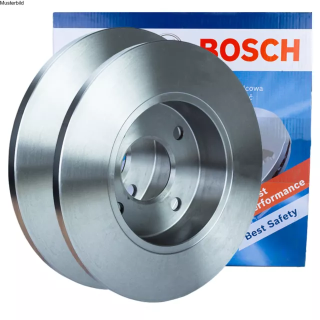 2x BOSCH BREMSSCHEIBEN Ø276 mm SET VORNE FÜR MITSUBISHI L200 PAJERO I II