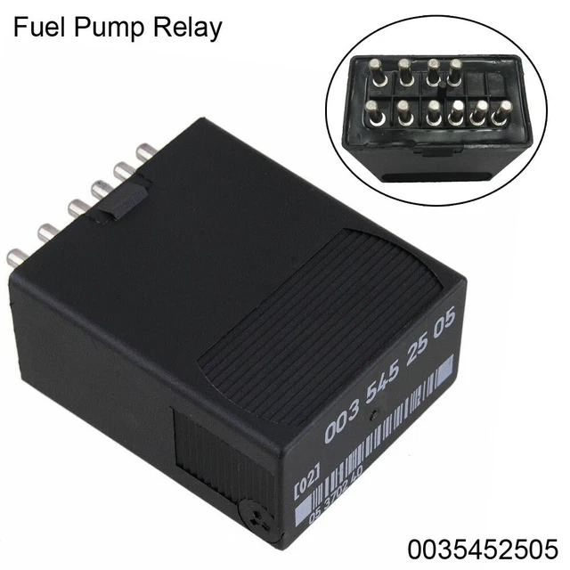 Relais pompe carburant avec numéro OEM 0035452505 pour MercedesBenz 560SECSEL W