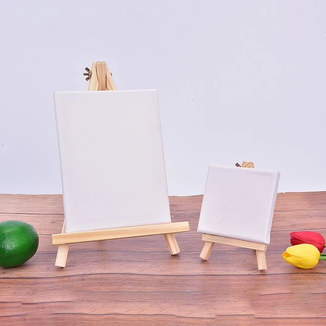 12 Mini-Staffeleien Aus Holz – Kleine Tischhalter Für Bilder, Fotos & Deko (9 X 16 Cm)