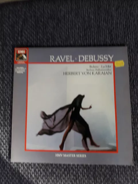 LP Vinyl:Ravel / Debussy, Bolero / La Mer Herbert v. Karajan  Berliner Philharm.