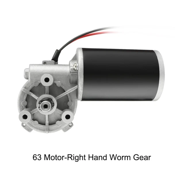 DC 12V Schneckengetriebemotor - 2-100 RPM, Hohes Drehmoment, Für Modellbau & Projekte