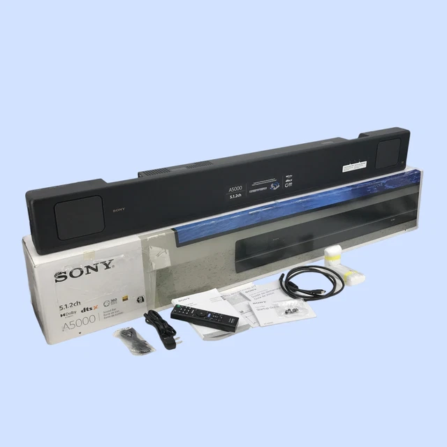 Sony HT-A5000 5.1.2ch Dolby Atmos Surround Sound Soundbar Home Theater #FS2471 Sony HT-A5000 5.1.2ch Dolby Atmos Surround Sound Soundbar Home Theater #FS2471