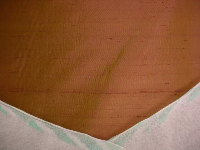 3-7/8Y Kravet / Lee Jofa Iridescent Burgundy Silk Drapery Upholstery Fabric 4