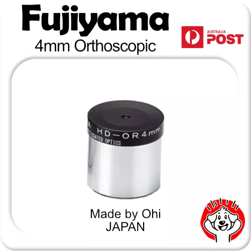 Ohi Factory - Fujiyama Ortho HD Orthoscopic Smooth Barrel Eyepiece - 4mm