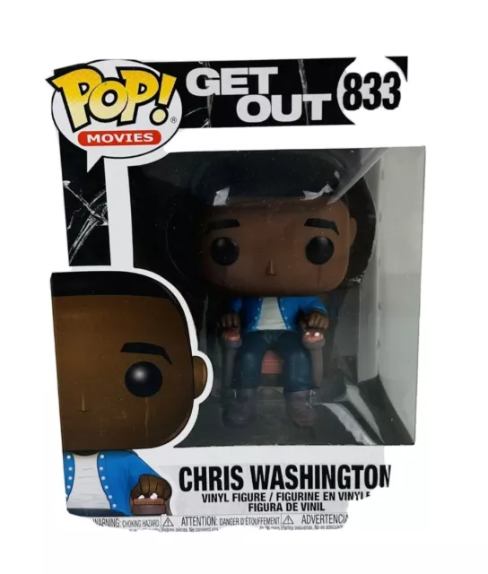 Funko Pop! Movies: Get Out - Chris Washington #833 - Vinyl Figure New