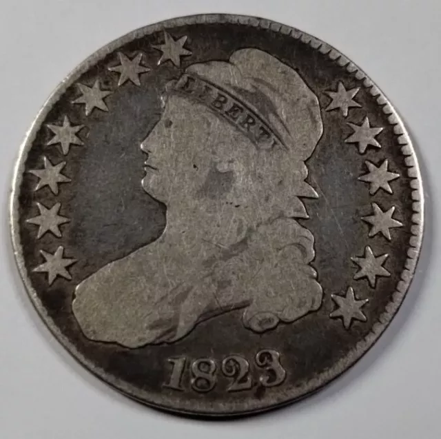 1823 Capped Bust Half Dollar