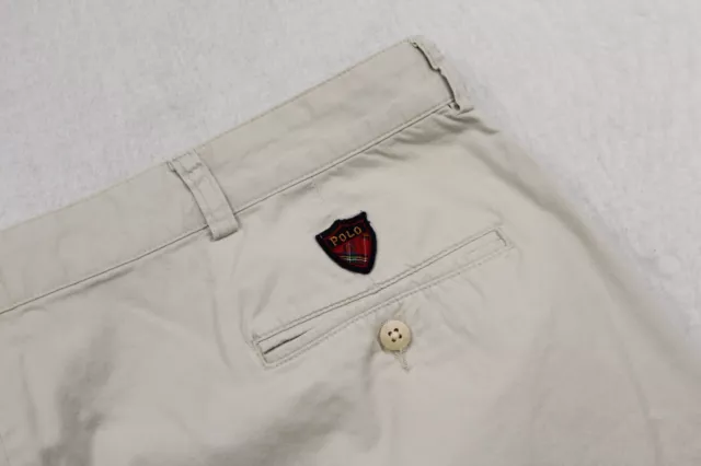 VTG Polo Golf Ralph Lauren Classic Fit Golf Pants Beige Pleated Mens 38 x 28