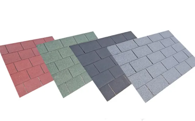 Square Felt Roofing Shingles | Felt Shingles | 2.4m2 coverage/pack | FREE NAILS