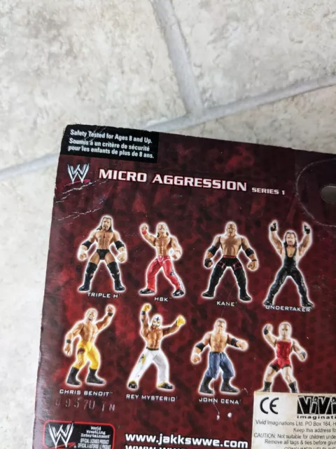 Micro Aggression WWE Four Pack Figures Jakks Pacific 3