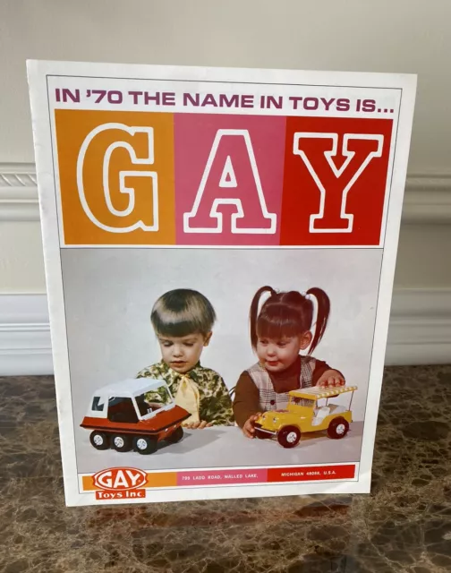 Vintage 1970 Gay Toys Inc Catalog - Very Rare - NO RESERVE-