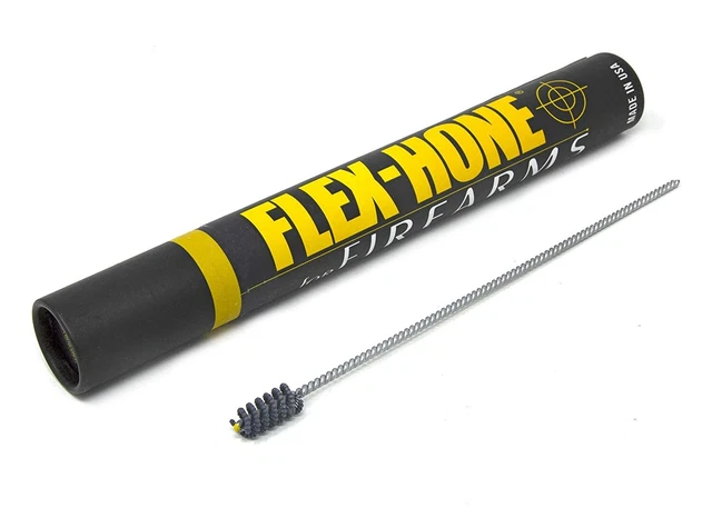 Revolver Chamber Flex-Hone, Silicon Carbide, 400 Grit, For 9mm Pistols