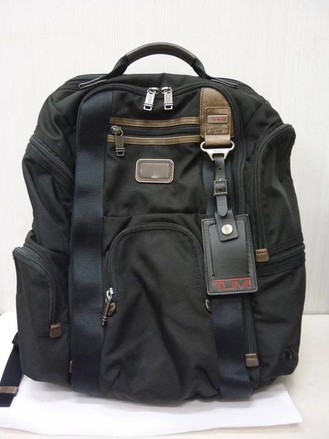 TUMI 22382HKH ALPHA BRAVO KINGSVILLE DELUXE BRIEFPACK BACKPACK BLACK B y1106 208