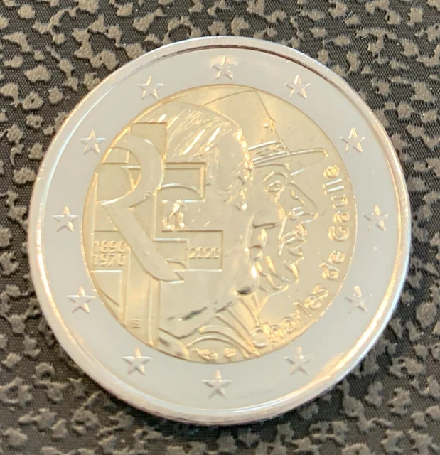 PIÈCE DE 2 Euros Charles de Gaulle 2020 EUR 3,00 PicClick FR
