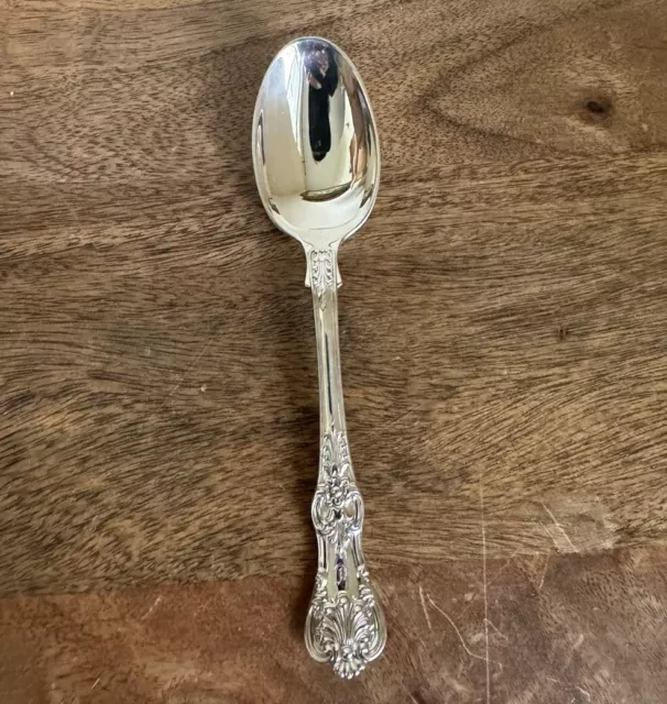 5-3/4" TIFFANY & Co. ENGLISH KING Sterling Silver TEASPOON monogrammed with "C"