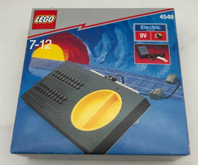 LEGO SYSTEM EISENBAHN 4548 Trafo mit Steuerung 9 Volt NEU-OVP EUR 99,50 ...