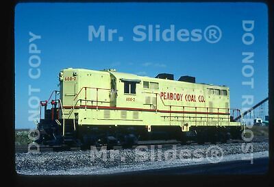 Original Slide Peabody Coal Co. Clean Paint GP7 600-2 Baldwin IL 1980