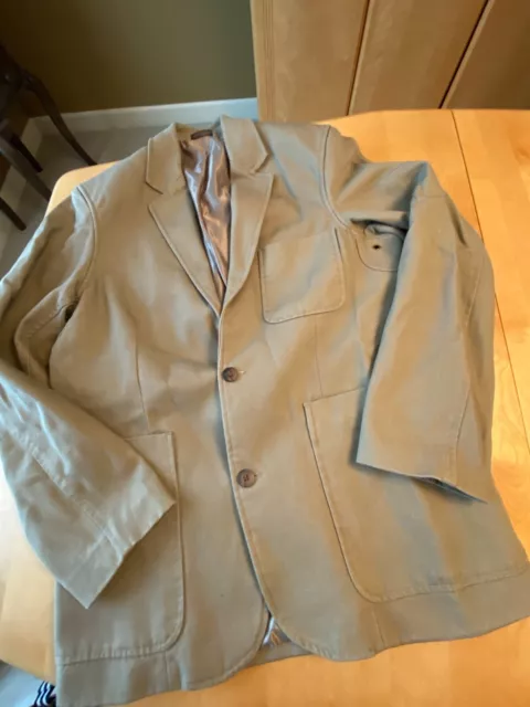DULUTH TRADING CO Heavy Canvas Cotton Chore Hunting Coat Mens Sz M $74. ...