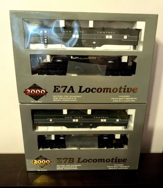 Walthers Proto HO Scale New York Central NYC E7A & E7B With DCC & Sound