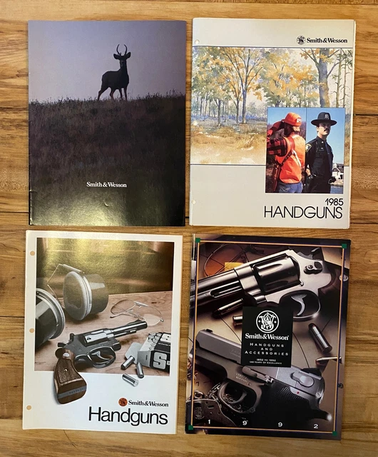 SMITH & WESSON Gun/Handguns/Accessories Catalog 1985 1992 brochure