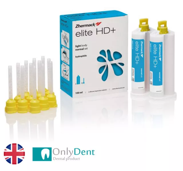 Zhermack - Elite HD+ Light Normal - Dental Impression 2x50ml