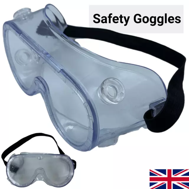 Safety Goggles Protective Glasses Googles with Air Vent Lab Eye Protection
