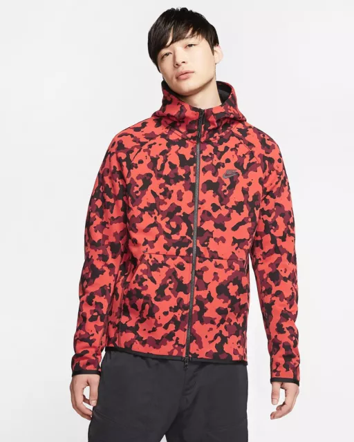 Nike tech sales fleece windrunner camo
