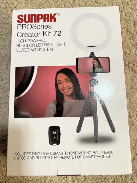 Sunpak Pro series Creator Kit 72 Vlogging System