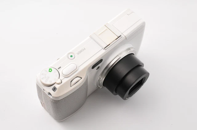 [Near MINT] RICOH GR DIGITAL IV White Edition 10.4MP Digital Camera JAPAN #339 12