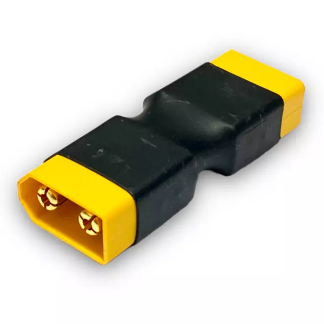 1x Adapter XT60 Stecker Male auf Goldstecker Male Lipo Akku Battery Hochstrom RC