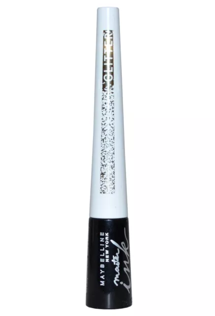 Delineador de ojos líquido Maybelline Master tinta dorado negro