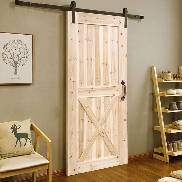 11"  Matte Black Sliding Barn Door Handle Vintage Cast Iron Pull Gate Cabinet 7