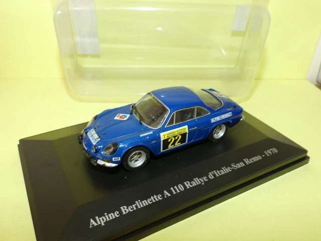 Miniature Alpine A340 - Formule France 1970 - M. Leclère - ELIGOR 1/43 - #101292