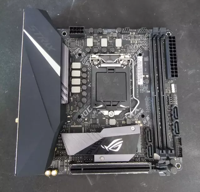 ASUS ROG STRIX H370-I ITX GAMING WI-FI Motherboard (Intel 8/9th Processors)