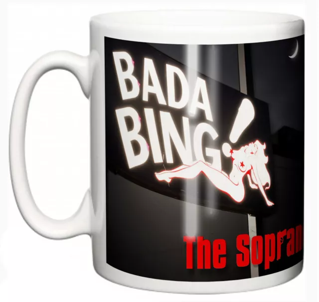The Sopranos TV Show, Bada Bing Club Tony Soprano Godfather Ceramic Mug Gift