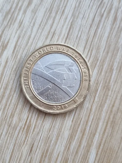 £2 Two Pound Coin 2016 The First World War Army Shoulder To Shoulder