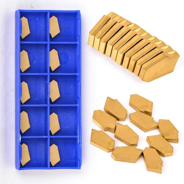 10pcs ZQMX 3N11-1E SP300 GTN-3 3mm Cut-Off Grooving Carbide Inserts CNC Tool C#