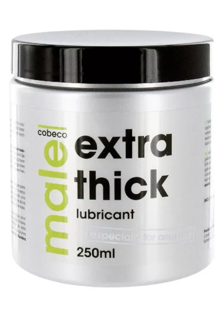 MALE Cobeco Extra Thick Lubricant - 250 ml - exklusives Gleitmittel